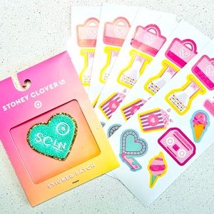 Stoney Clover x Target Patch and Sticker Sheets